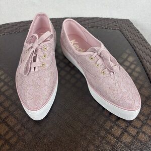 Keds Point Platform Lace Up Lace Sneakers Size 8.5